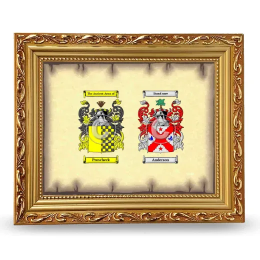 Anniversary Framed - Gold