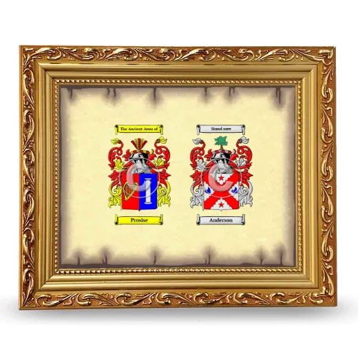 Anniversary Framed - Gold