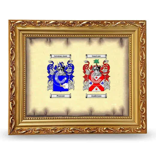 Anniversary Framed - Gold