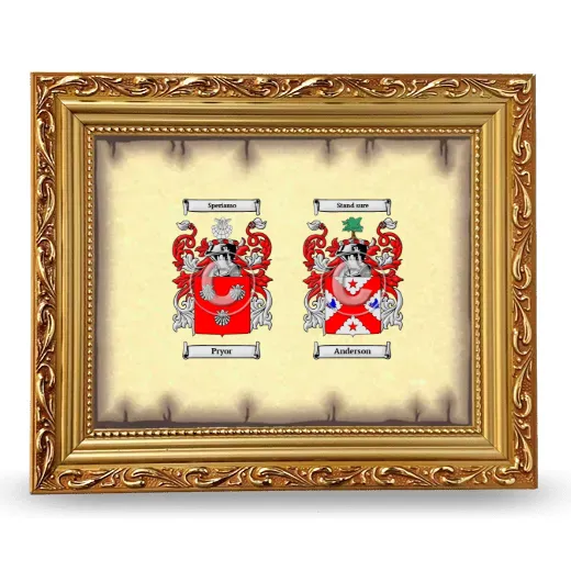 Anniversary Framed - Gold