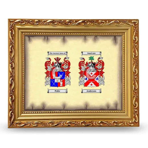 Anniversary Framed - Gold