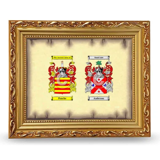 Anniversary Framed - Gold