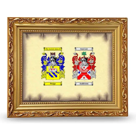 Anniversary Framed - Gold