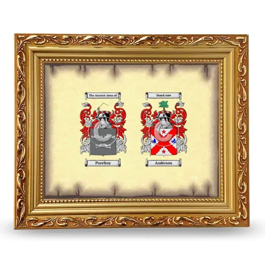 Anniversary Framed - Gold