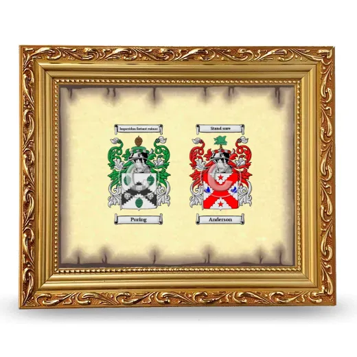 Anniversary Framed - Gold