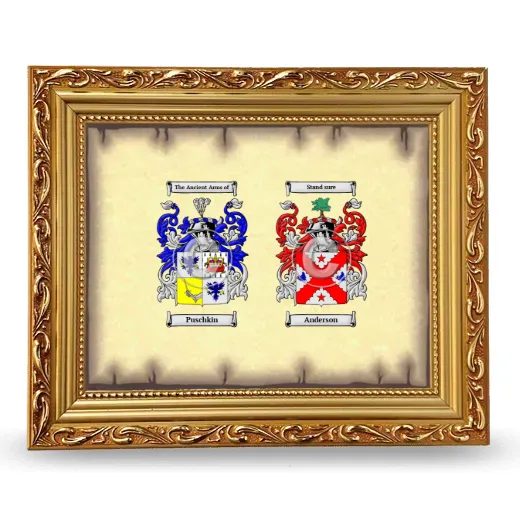 Anniversary Framed - Gold