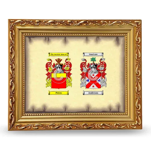 Anniversary Framed - Gold