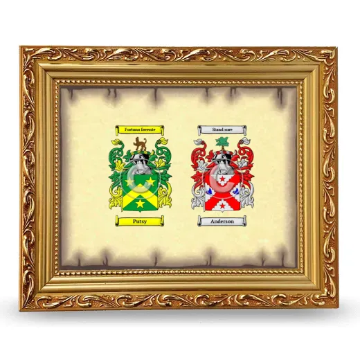 Anniversary Framed - Gold