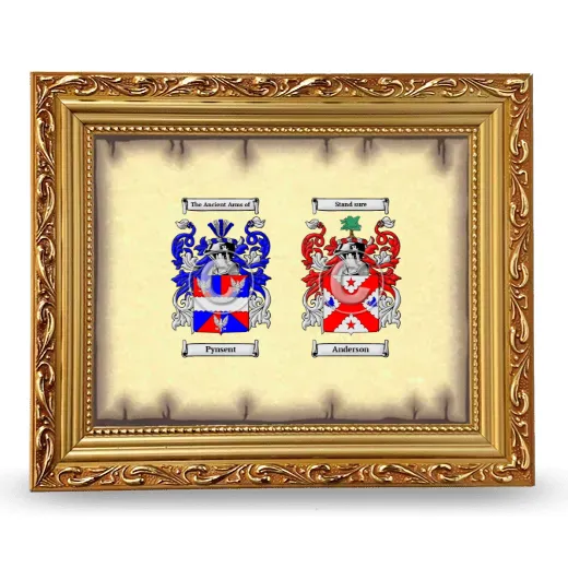 Anniversary Framed - Gold