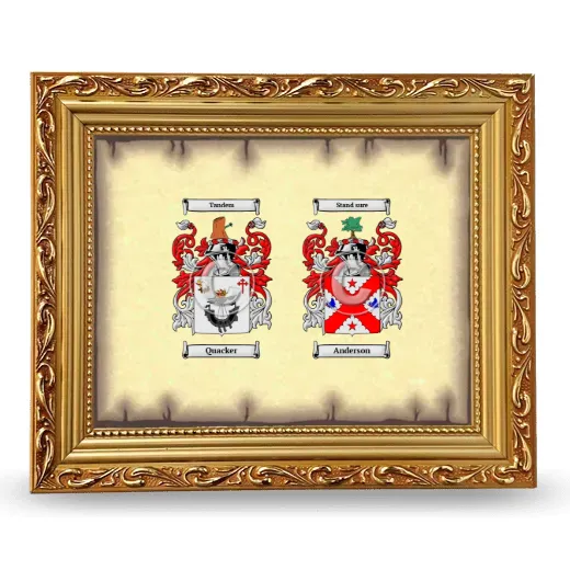 Anniversary Framed - Gold