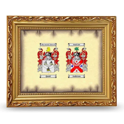 Anniversary Framed - Gold