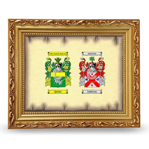 Anniversary Framed - Gold