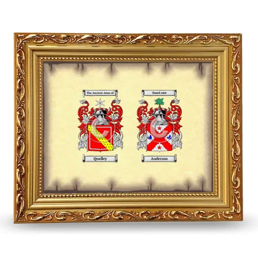 Anniversary Framed - Gold