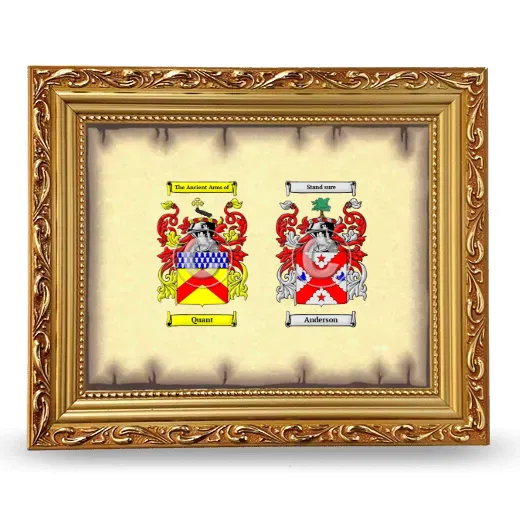 Anniversary Framed - Gold