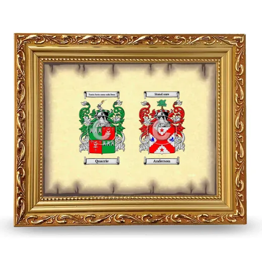 Anniversary Framed - Gold