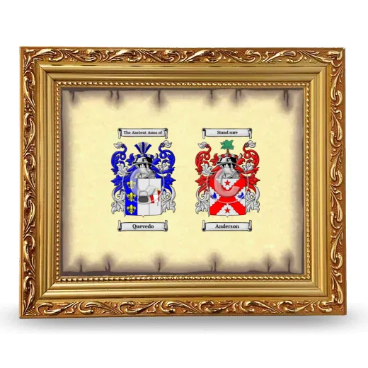 Anniversary Framed - Gold