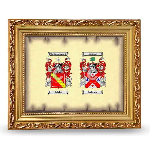 Anniversary Framed - Gold