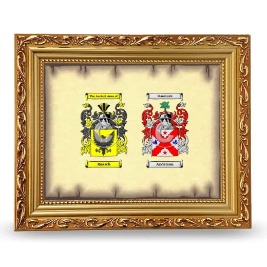 Anniversary Framed - Gold