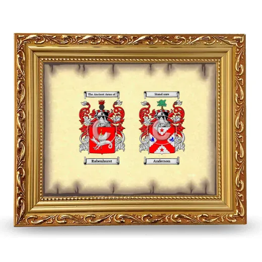 Anniversary Framed - Gold