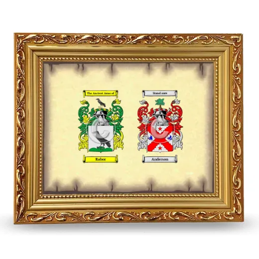 Anniversary Framed - Gold