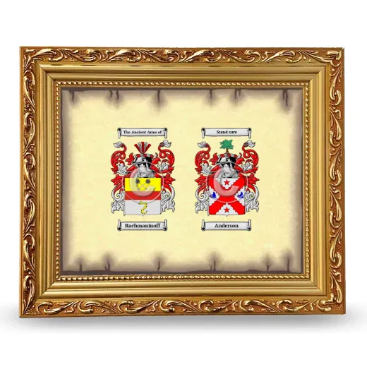 Anniversary Framed - Gold