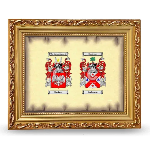 Anniversary Framed - Gold