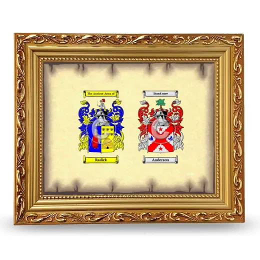 Anniversary Framed - Gold