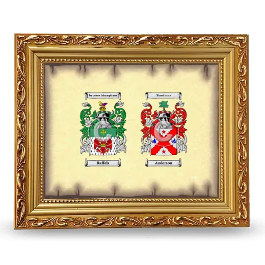 Anniversary Framed - Gold