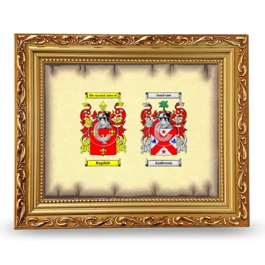 Anniversary Framed - Gold