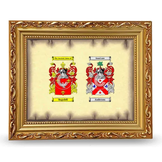 Anniversary Framed - Gold