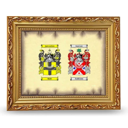 Anniversary Framed - Gold