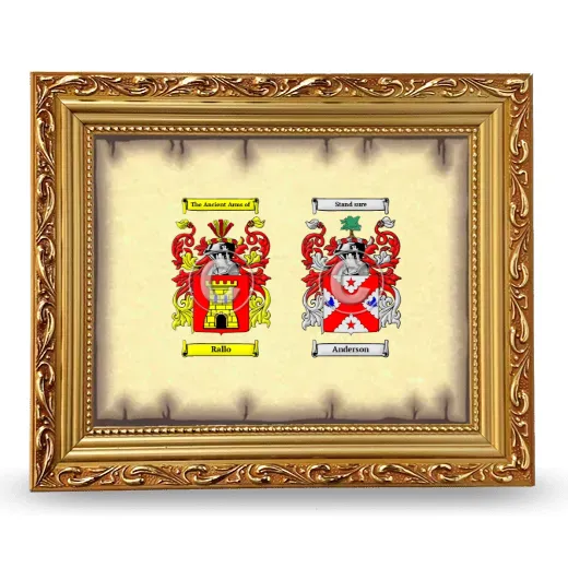 Anniversary Framed - Gold