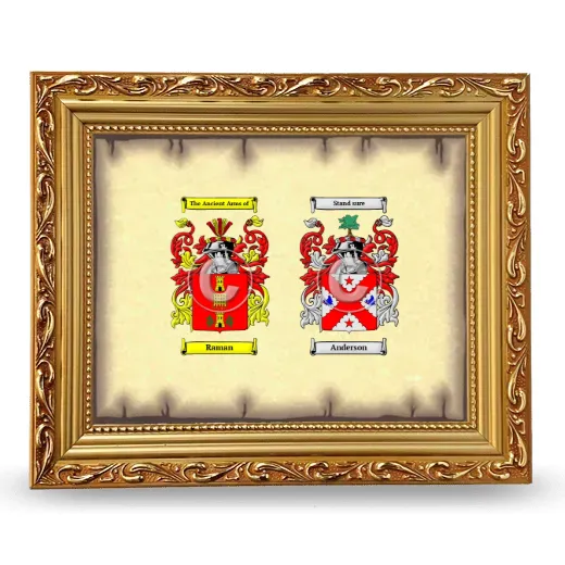 Anniversary Framed - Gold