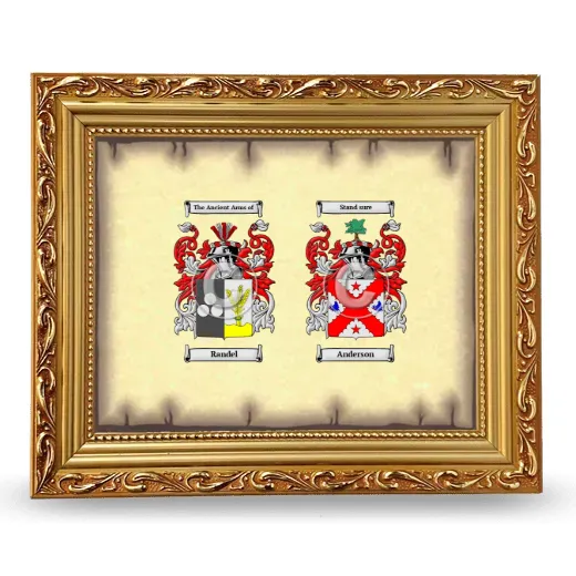 Anniversary Framed - Gold