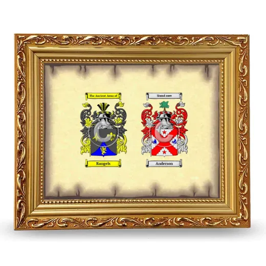 Anniversary Framed - Gold