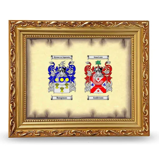 Anniversary Framed - Gold