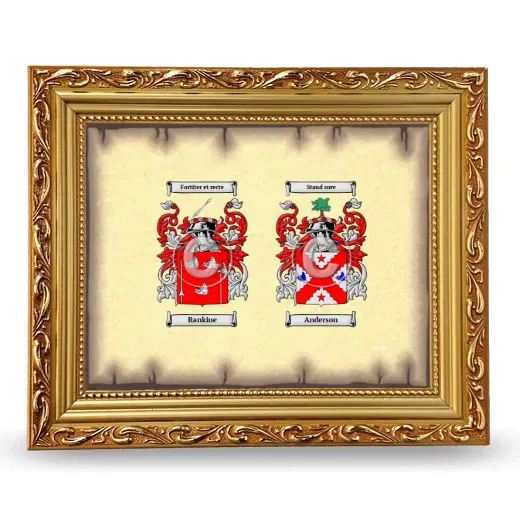 Anniversary Framed - Gold