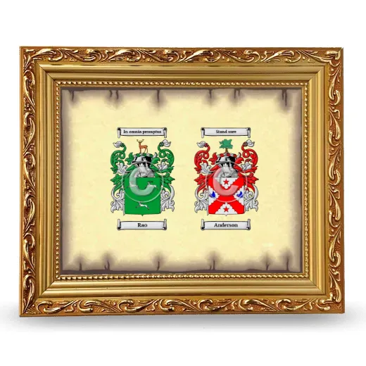 Anniversary Framed - Gold