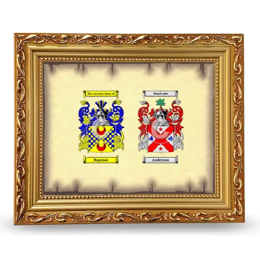 Anniversary Framed - Gold