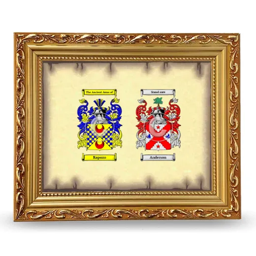 Anniversary Framed - Gold