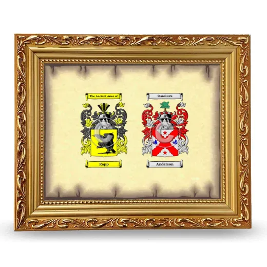 Anniversary Framed - Gold