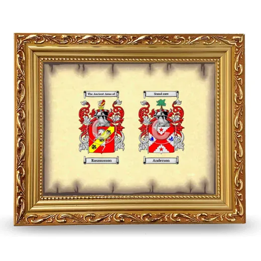 Anniversary Framed - Gold