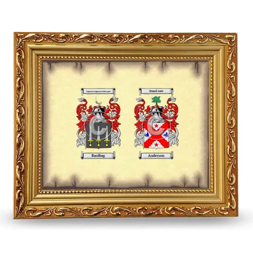 Anniversary Framed - Gold