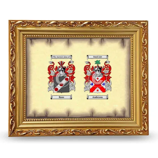 Anniversary Framed - Gold