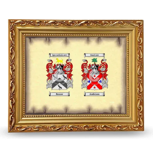 Anniversary Framed - Gold