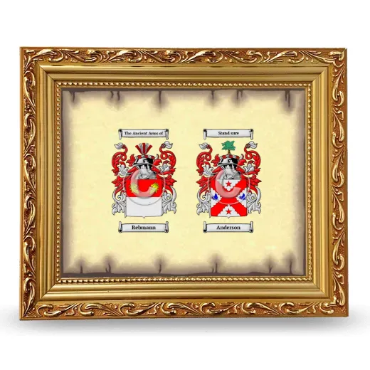 Anniversary Framed - Gold