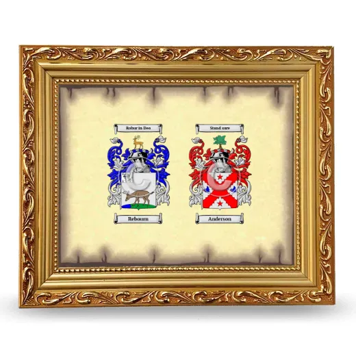 Anniversary Framed - Gold