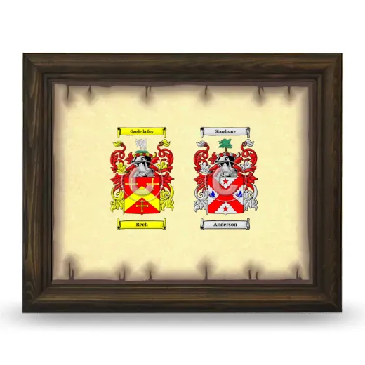 Anniversary Framed - Brown