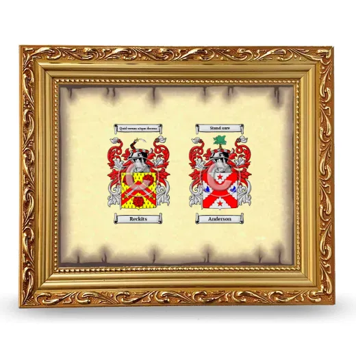 Anniversary Framed - Gold