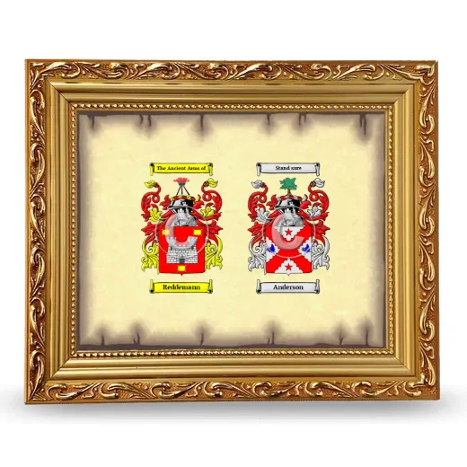 Anniversary Framed - Gold